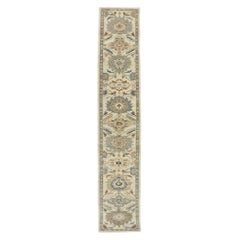 New Contemporary Persian Sultanabad Runner with Modern Transitional Style