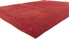 New Contemporary Red Area Rug with Modern Style