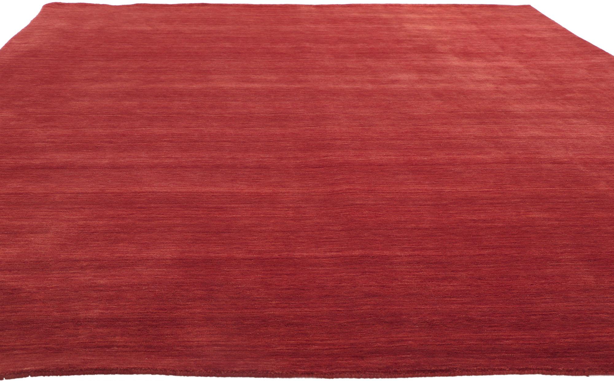contemporary red rugs