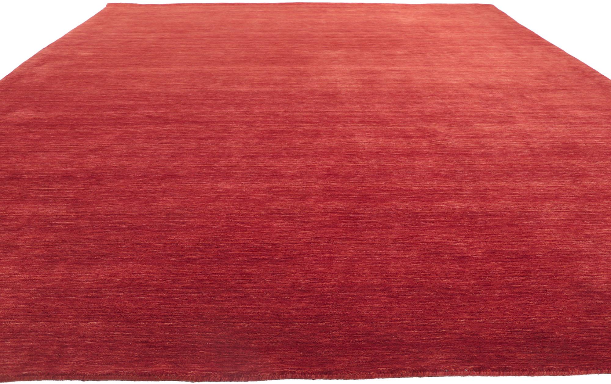 contemporary red rugs