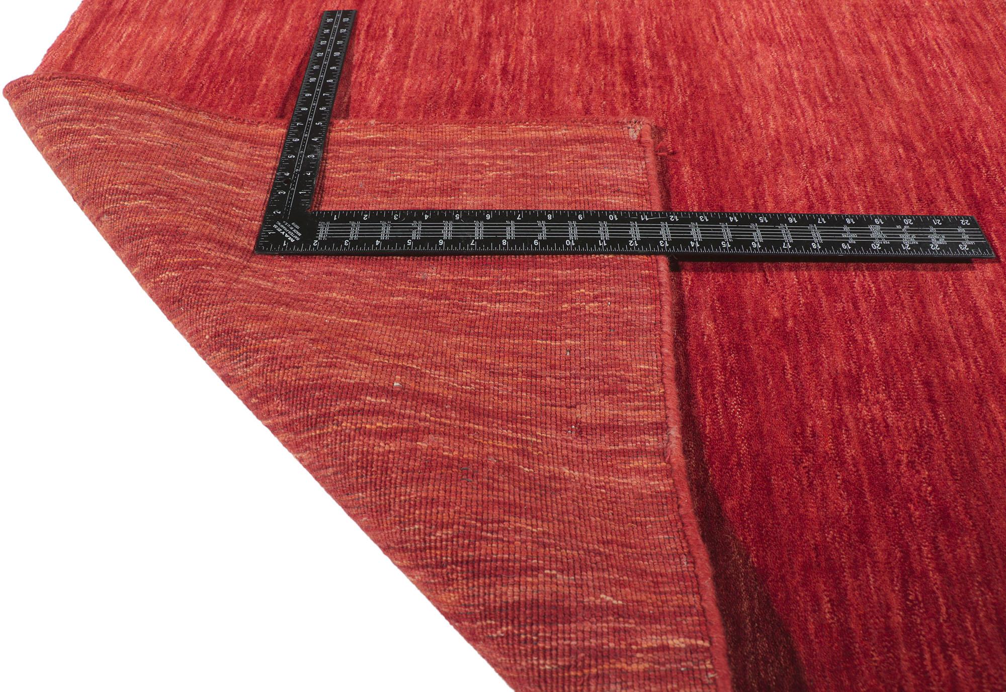 Indien Nouveau tapis rouge contemporain de style moderne en vente