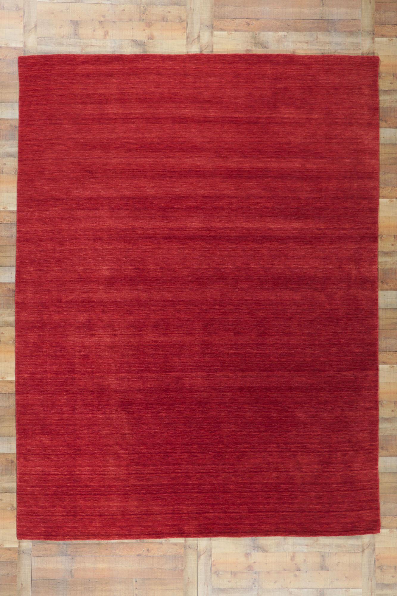 modern red rugs