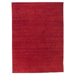 New Contemporary Red Area Rug with Modern Style