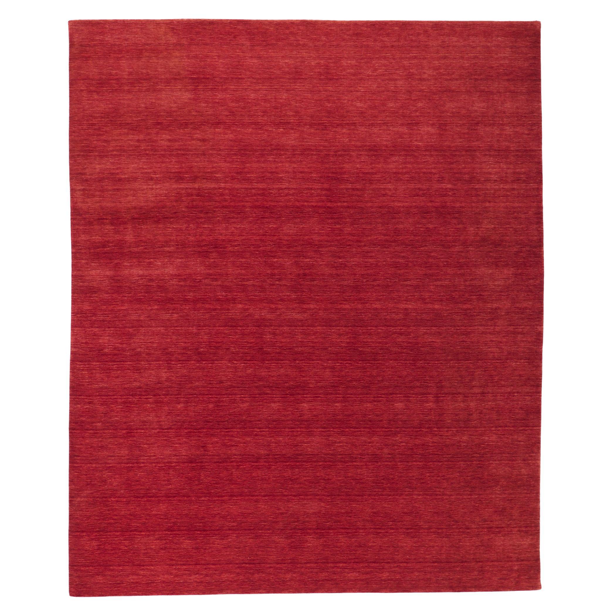 Nueva alfombra contemporánea roja de estilo moderno