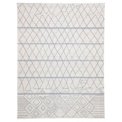 New Contemporary Rug with Modern Moroccan Style, Texture Area Rug