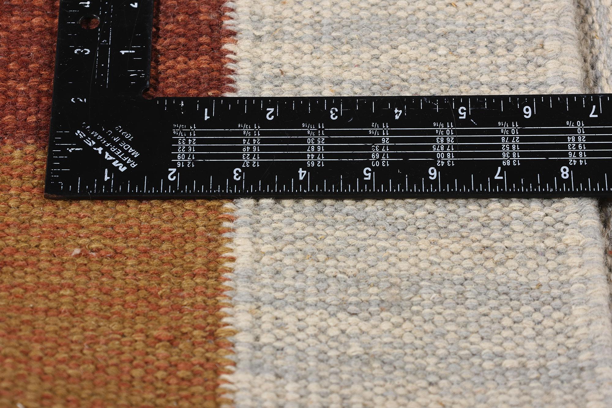 New Contemporary Scandinavian Swedish Inspired Kilim Rug, 09'00 x 12'00 In New Condition For Sale In Dallas, TX
