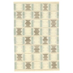 New Contemporary Swedish Indian Kilim Rug with Scandinavian Modern Style