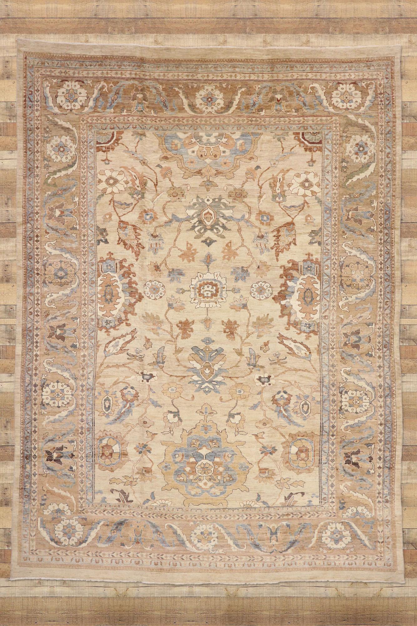 Contemporary Persian Sultanabad Rug, 13'00 x 18'00 For Sale 3