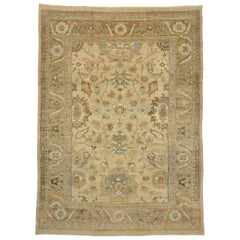 New Contemporary Turkish Oushak Area Rug with Modern Neoclassical Style