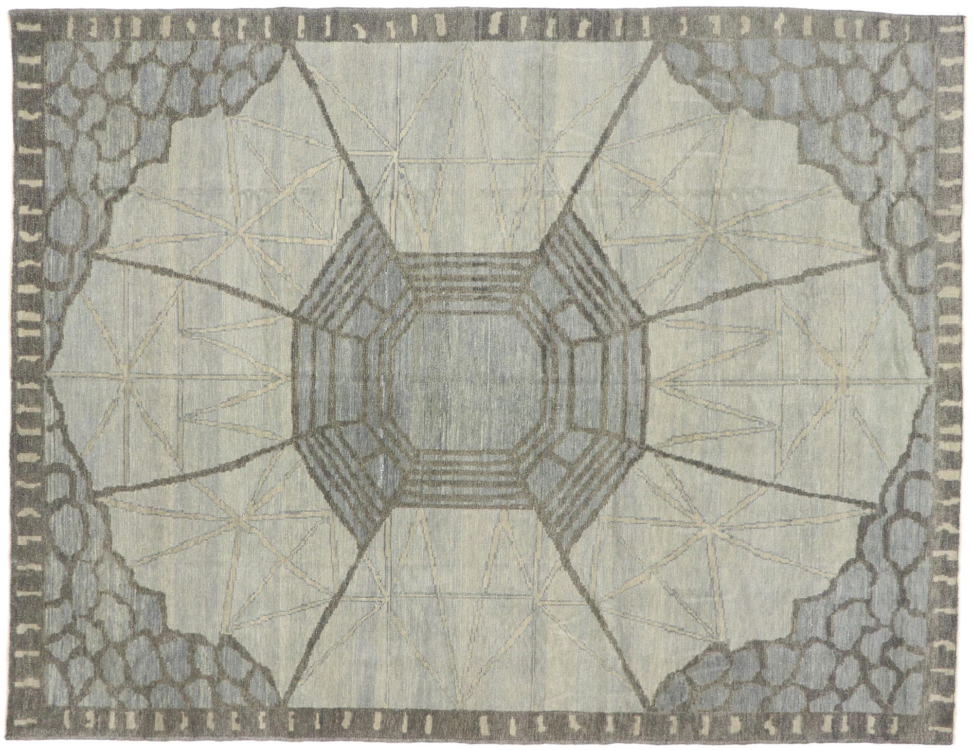 Nueva Alfombra Turca Contemporánea Oushak de Estilo Moderno en venta 2