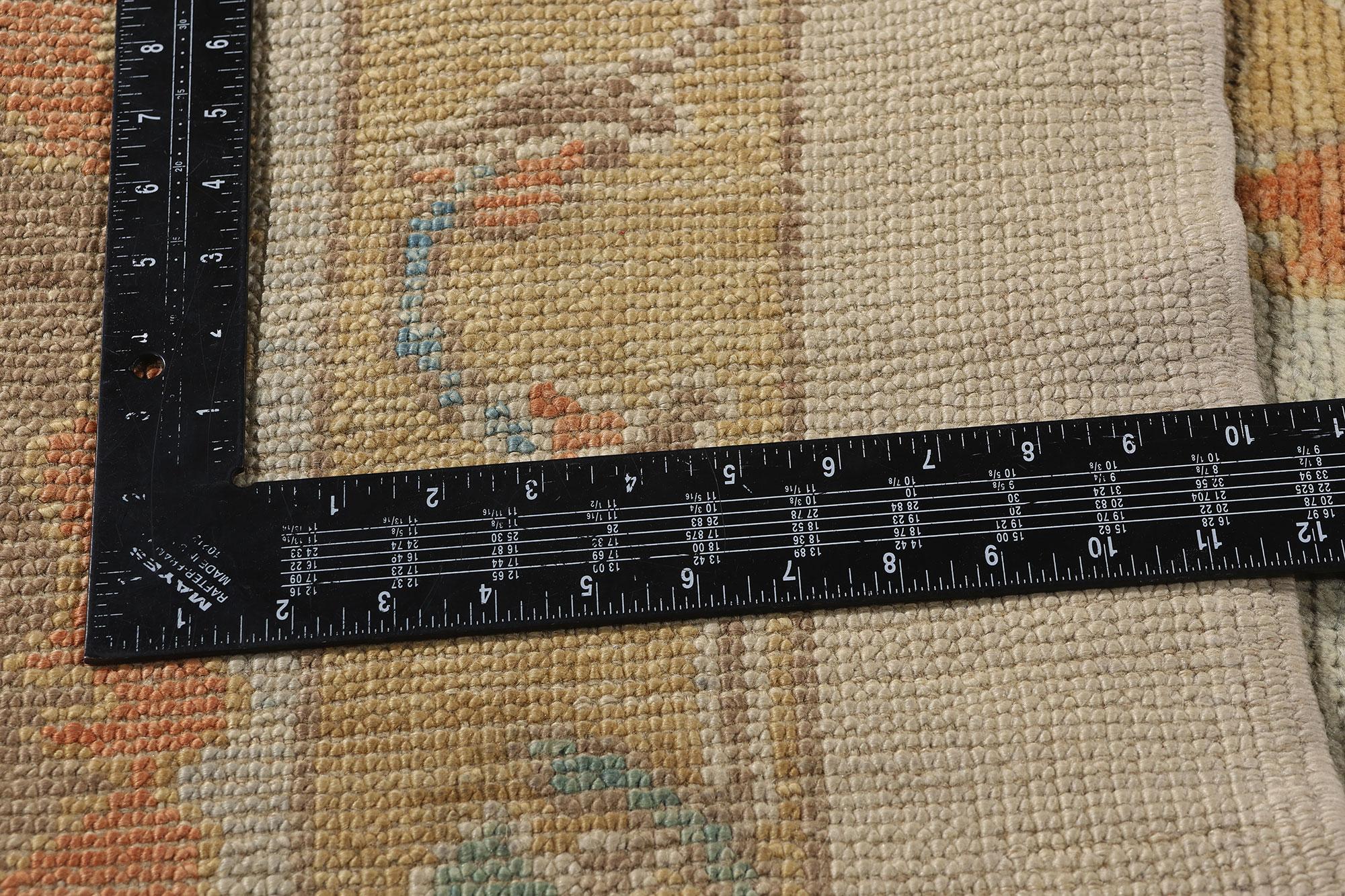 New Contemporary Turkish Oushak Carpet  with Transitional Style For Sale 3