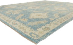 New Contemporary Turkish Oushak Rug