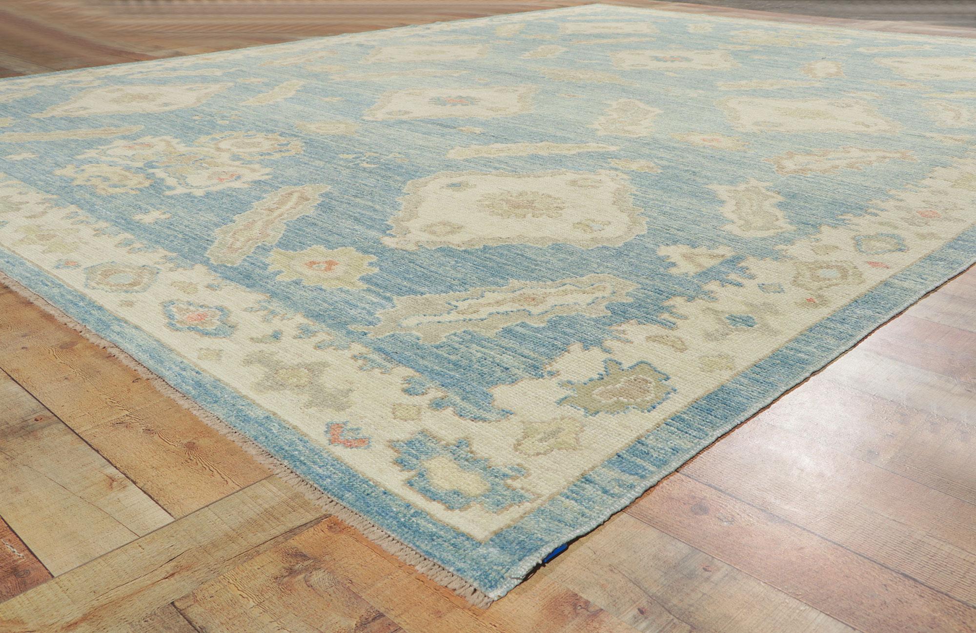 New Contemporary Turkish Oushak Rug For Sale 1