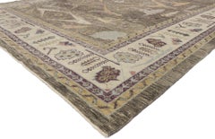 New Contemporary Turkish Oushak Rug with Modern Artisan Style