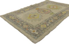 New Contemporary Turkish Oushak Rug with Modern Style