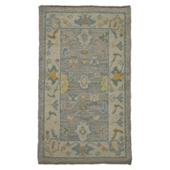 New Contemporary Turkish Oushak Rug with Modern Style New Contemporary Turkish Oushak Rug with Modern Style
