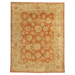 Nouveau tapis Oushak turc contemporain de style Modernity