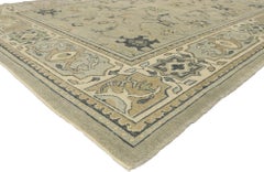 New Contemporary Turkish Oushak Rug with Modern Transitional Style