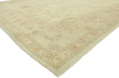 New Contemporary Turkish Oushak Rug with Modern Transitional Style