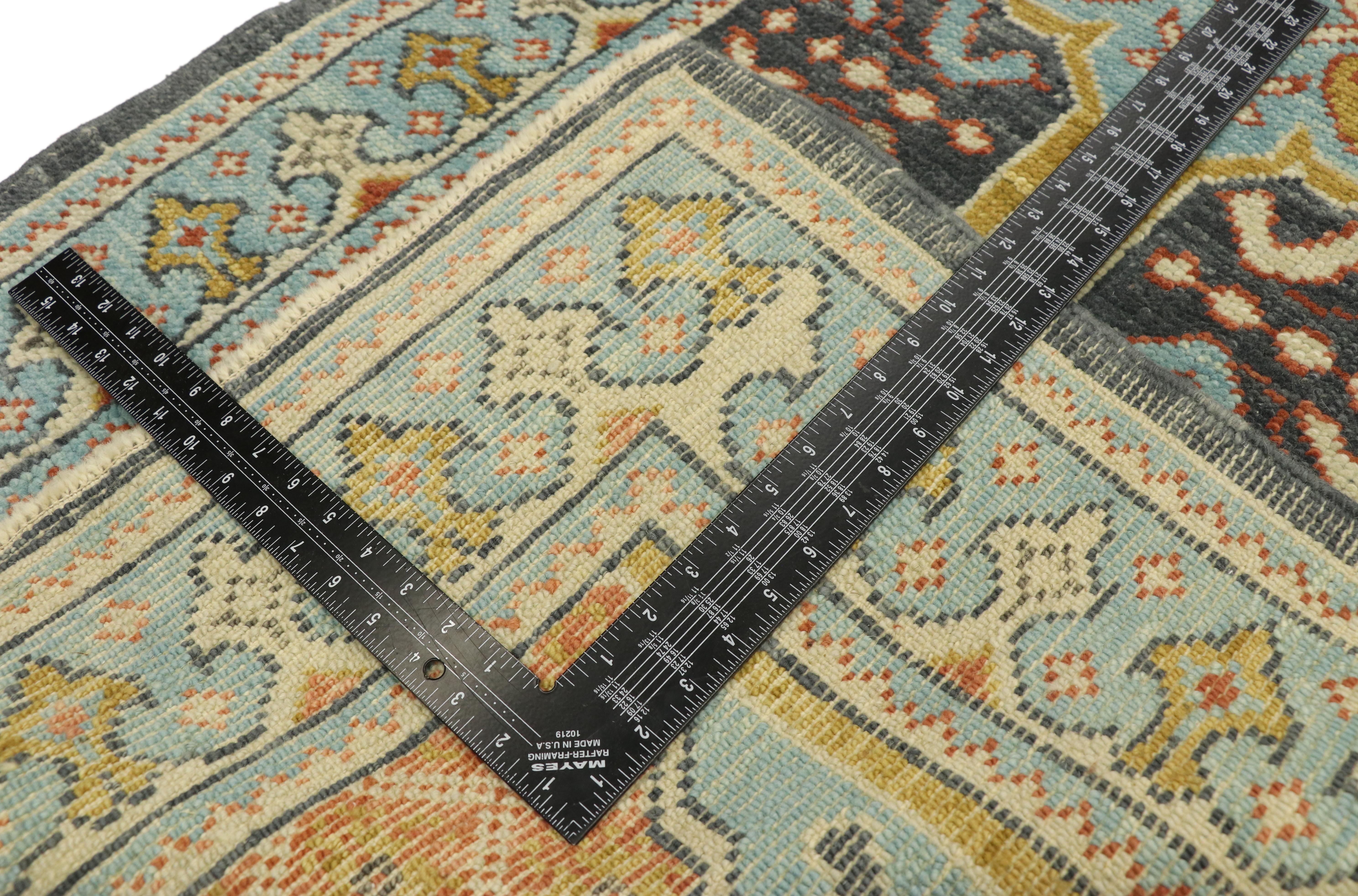 Nuovo runner turco contemporaneo in Oushak con stile moderno Cottage italiano In condizioni Nuovo a Dallas, TX