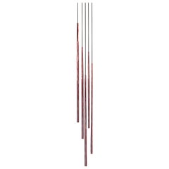New Copper Hanging Chandelier Pendant Lamp with Five Tubes
