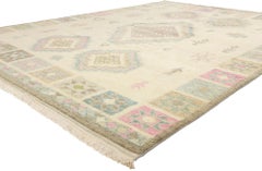 New Cozy Bohemian Diamond Contemporary Moroccan Area Rug