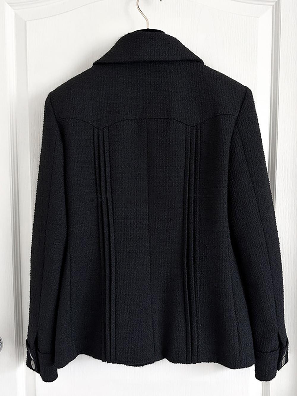 New Cuba Collection Black Tweed Jacket 5