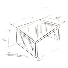 NEW Custom Lucite Coffee Table70x48x17.5+3 Custom 3/8" Pedestals/ Salt Lake City