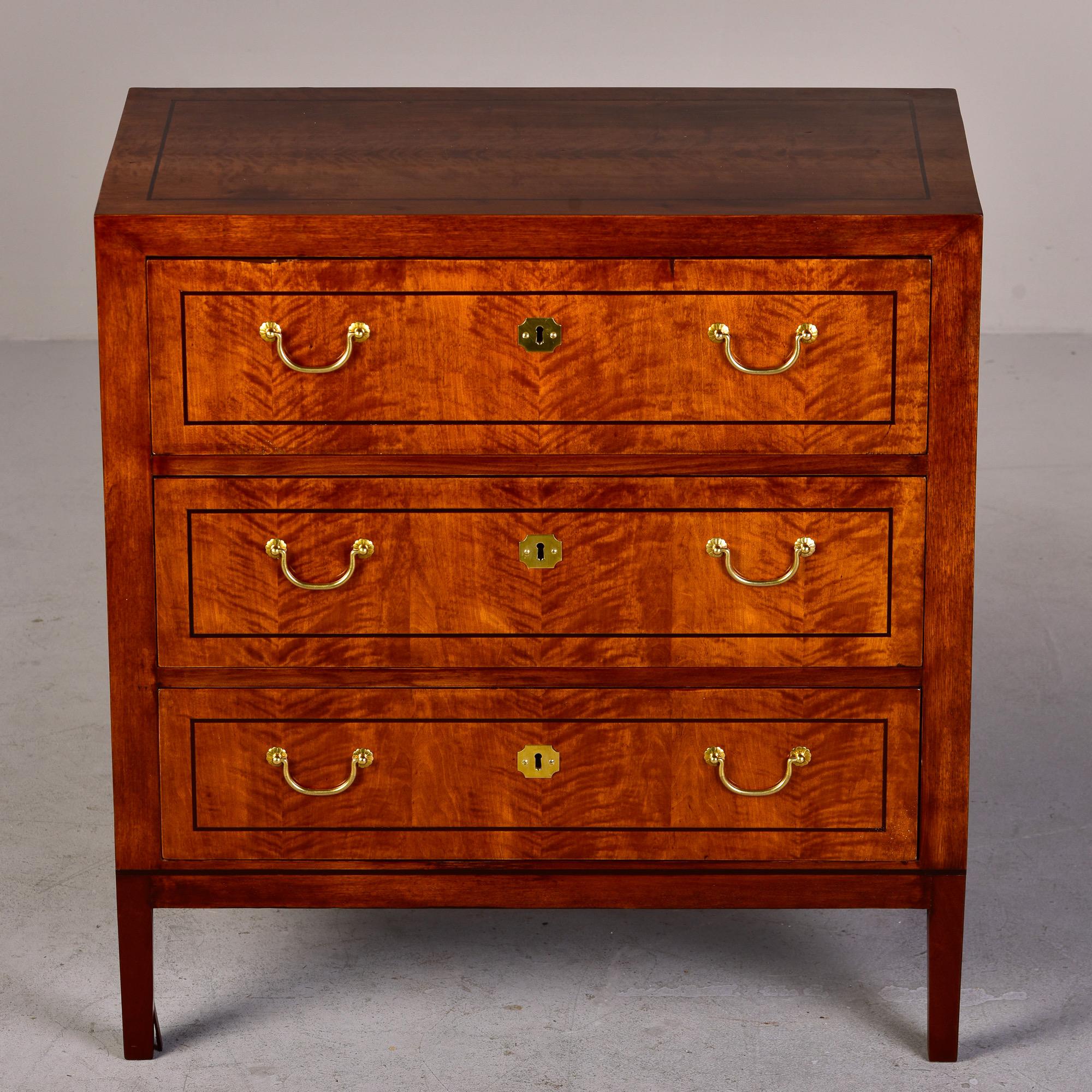 birch wood chest of drawers