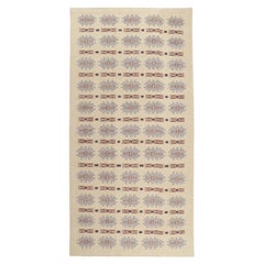 New Custom Scandinavian Modern Swedish Inspired Flatweave Carpet