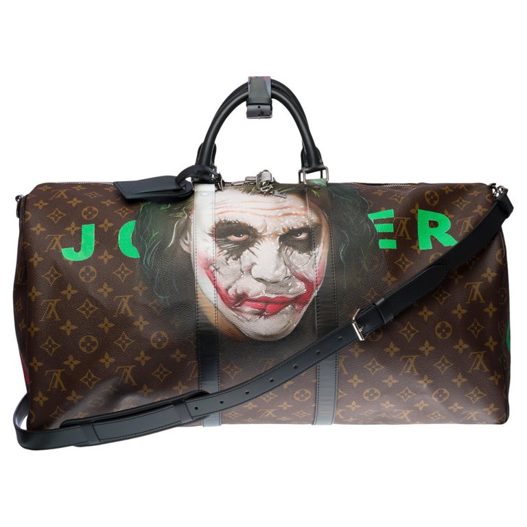 Louis Vuitton with Personalized Initials by @artnsolecustom