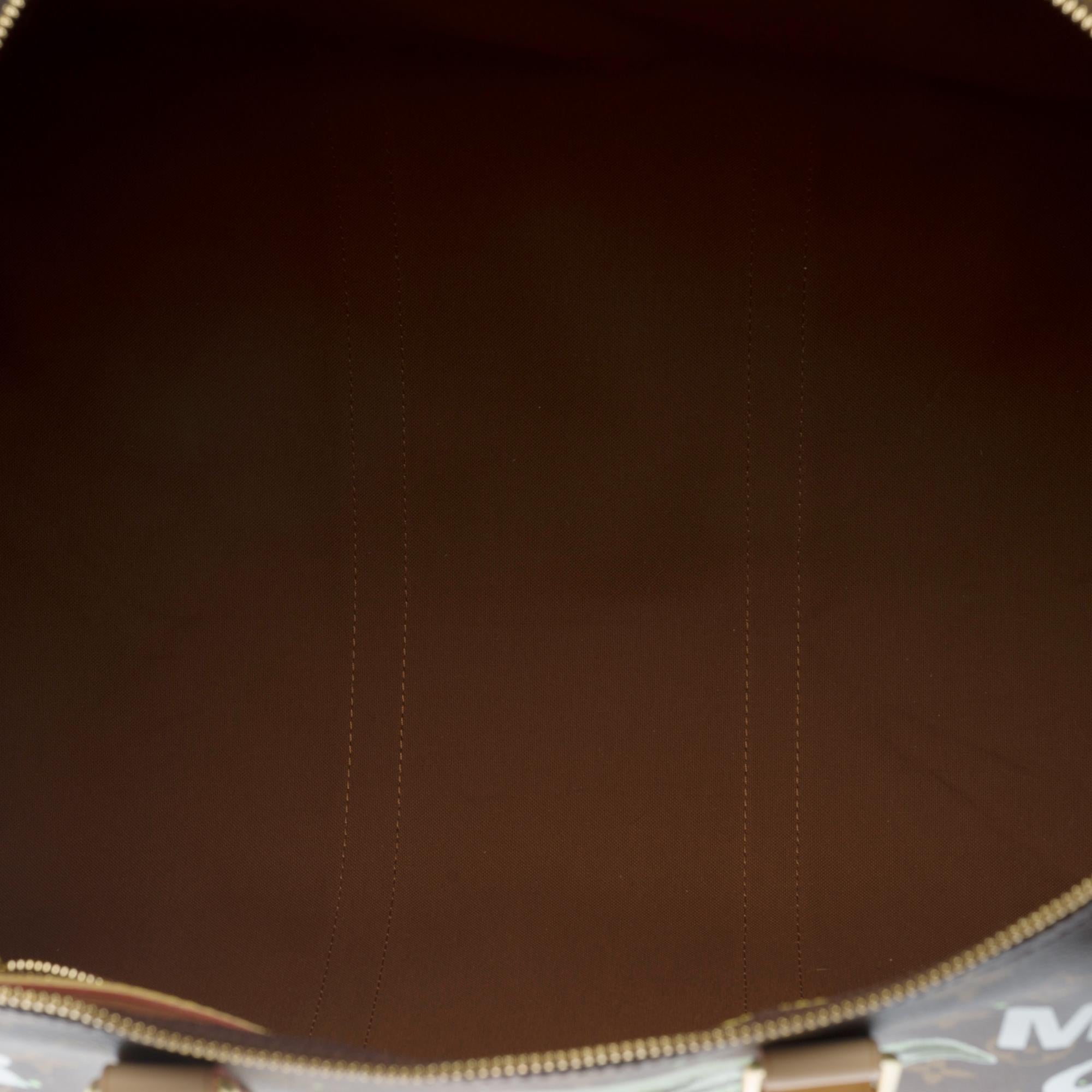 Women's or Men's New Customized Louis Vuitton Keepall 55 strap Monogram 