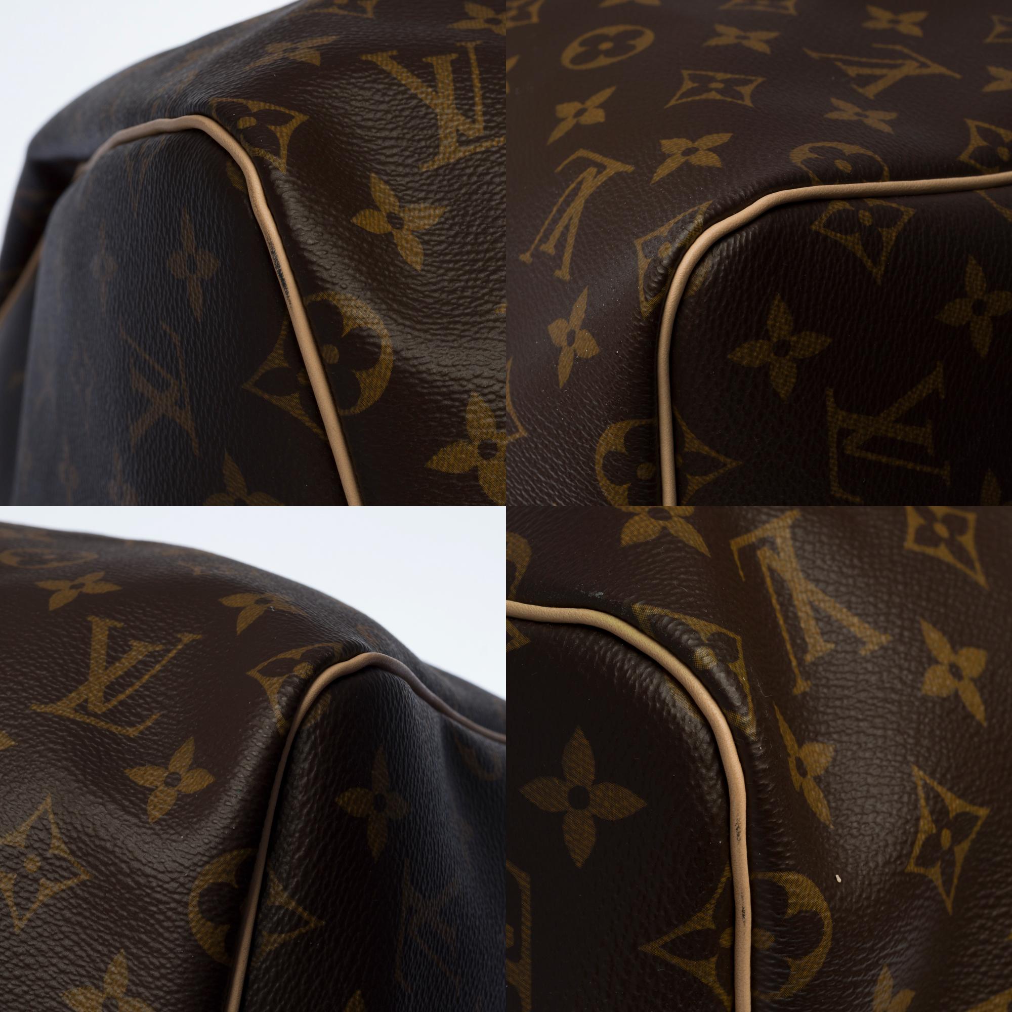 New Customized Louis Vuitton Keepall 55 strap Monogram 