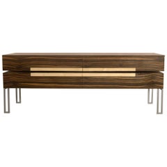 New Dark Chest of Drawers in Ebony 21st Century by Aymeric Lefort