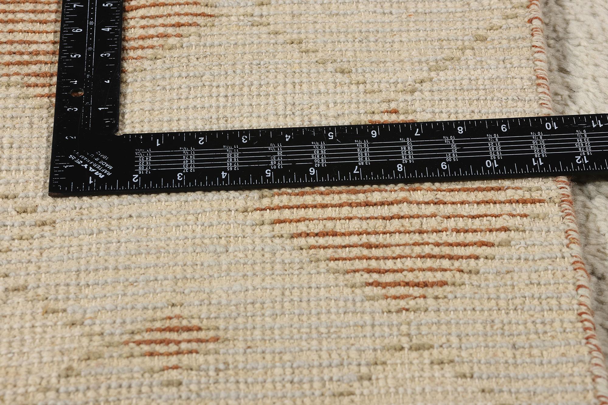 New Desert Breeze Modern Moroccan Rug, 09'02 x 12'01 In New Condition For Sale In Dallas, TX