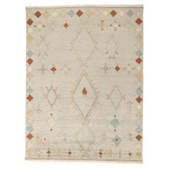 New Desert Breeze Modern Moroccan Rug, 09'02 x 12'01