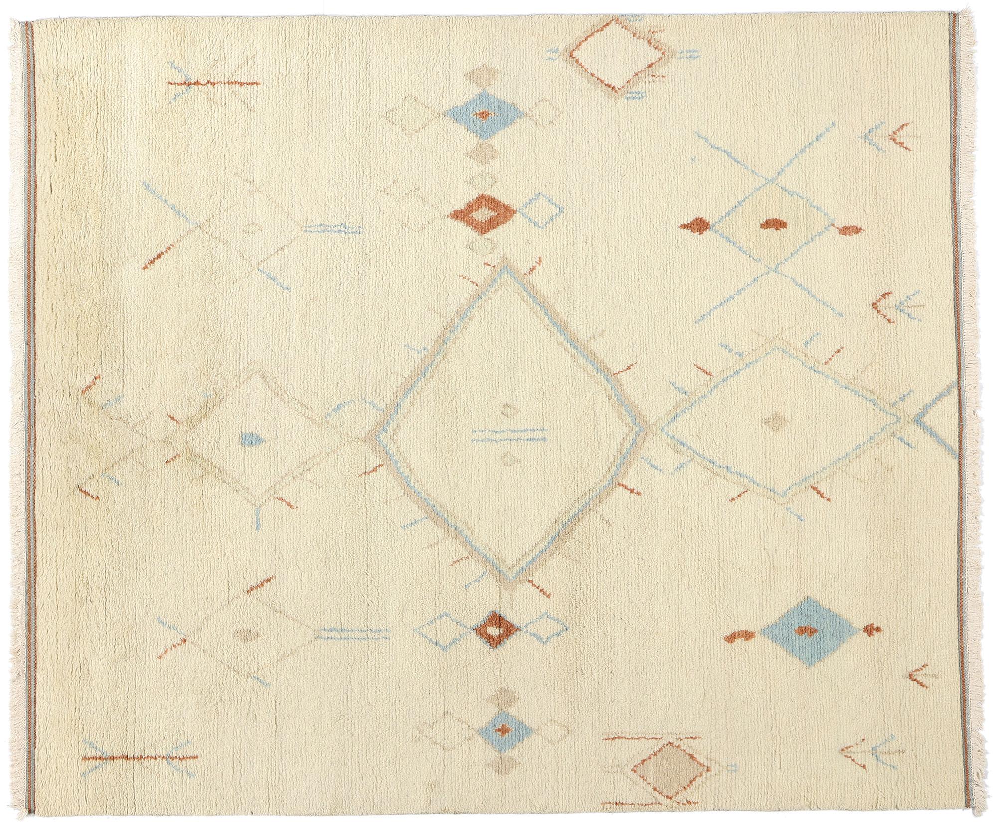 Tappeto marocchino moderno New Desert Harmony, 08'04 x 09'10 in vendita 2