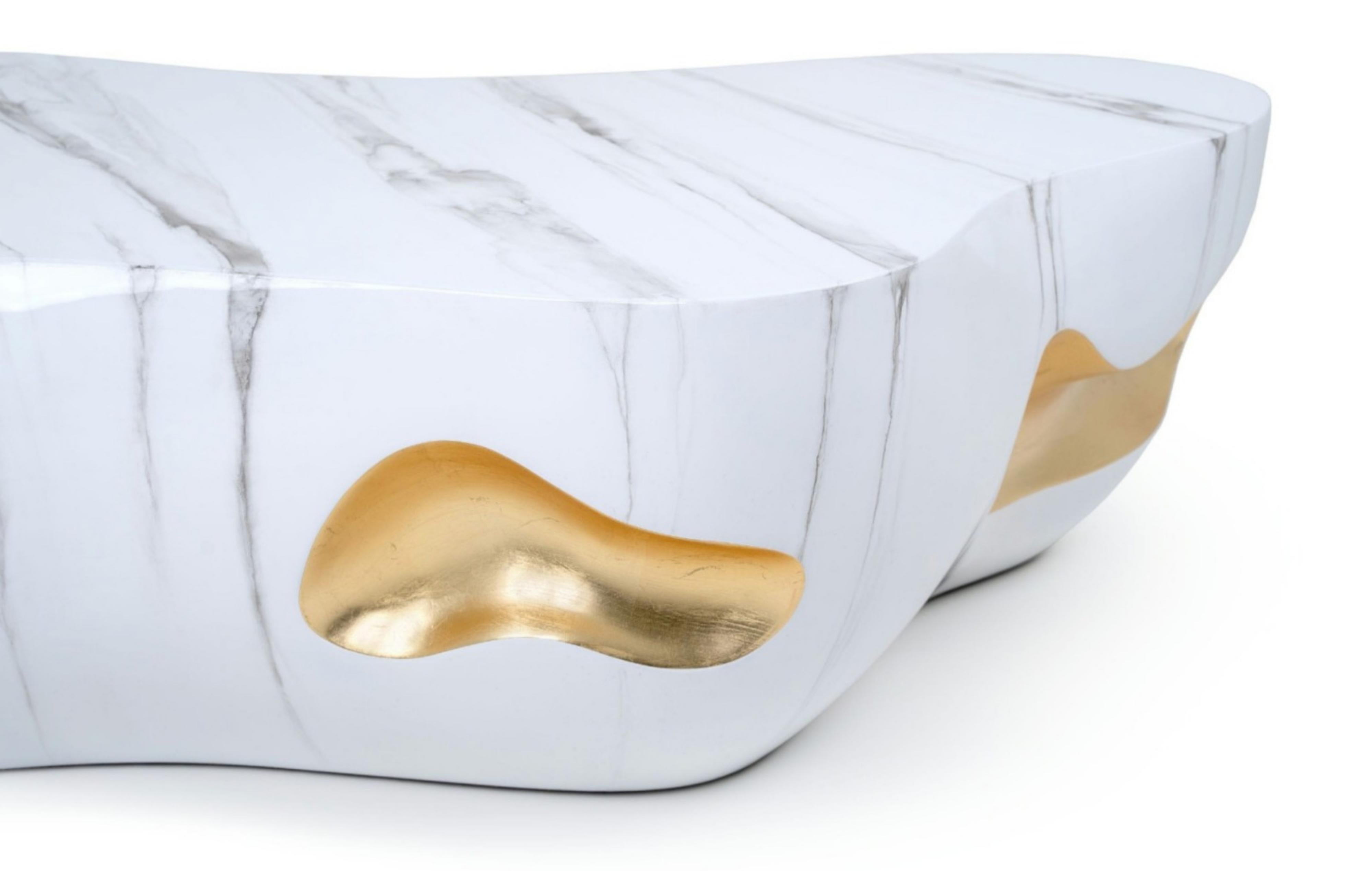 NEW DESIGN Coffee Table COLLECTION 2024

Dimensions (cm): 150 x 100 x 40
Dimensions (in): 59.1 x 39.4 x 15.7

Immerse your space in luxury with this coffee table . Crafted by skilled artisans, these sculptural fiberglass tables boast an organic