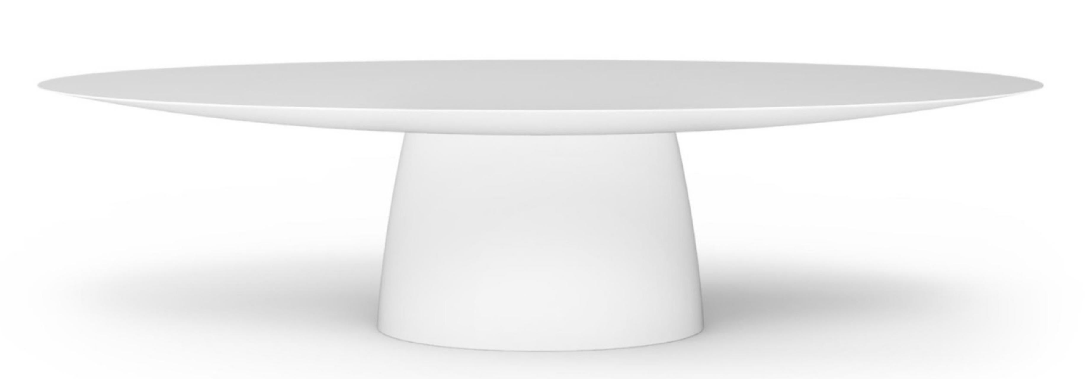 Dining table.

General information.

Dimensions (cm): 300 x 130 x 75.
Dimensions (in): 118.1 x 51.2 x 29.5.
weight (kg): 85
weight (lbs): 187.4
seat: 8 to 10

Materials and colors.

Structure: resin reinforced with fiberglass, lacquered