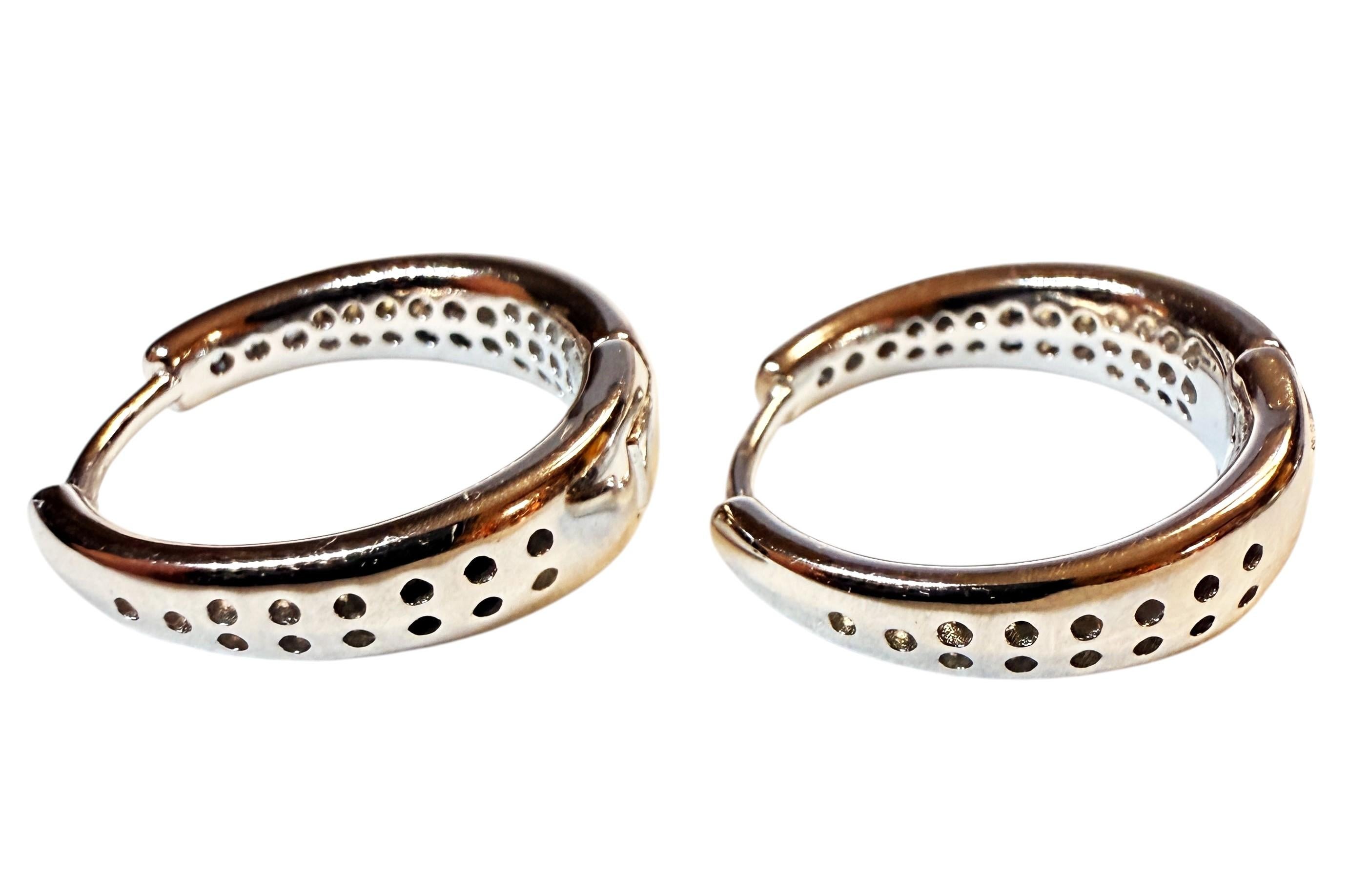 De las mujeres Nuevo Zafiro azul talla diamante de 0,50 quilates Pendientes de plata de ley PL Oro de 14k W en venta