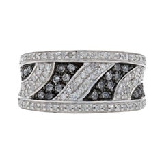 Nuovo anello con diamante, regalo da donna in argento Sterling 1.00ctw