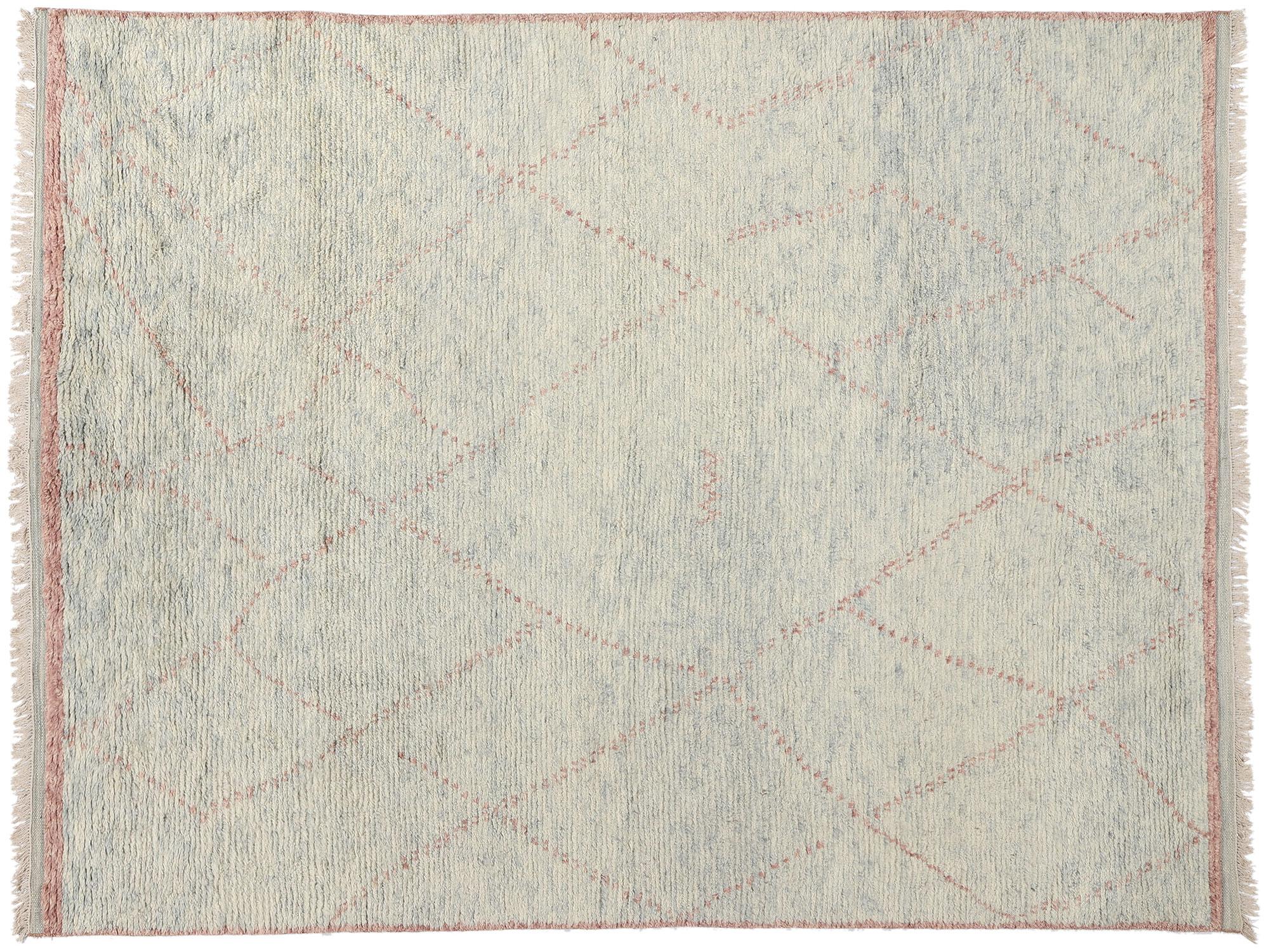 New Diamond Whisper Tappeto per l'area marocchina contemporanea in vendita 2