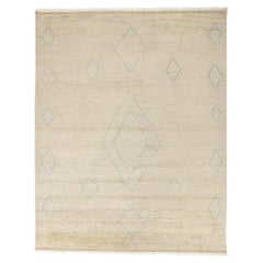 New Diamonds Contemporary Moroccan Area Rug