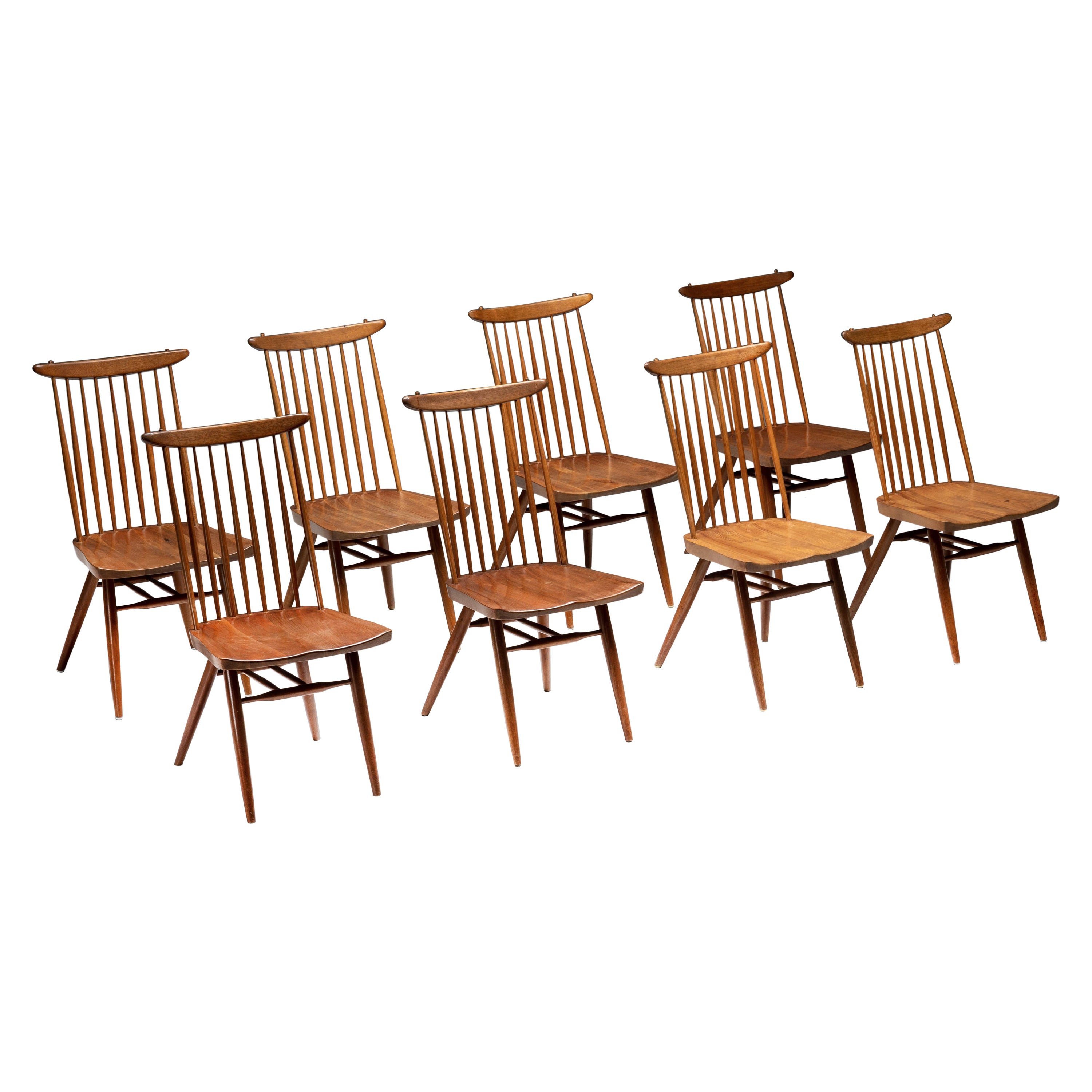 Chaises de salle à manger "New" par George Nakashima, États-Unis, années 1950