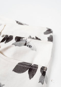New Dior Homme Men Jeans Floral Size 31