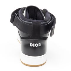 new DIOR KIM JONES 2020 B27 Oblique Monogram Black high top sneakers EU42