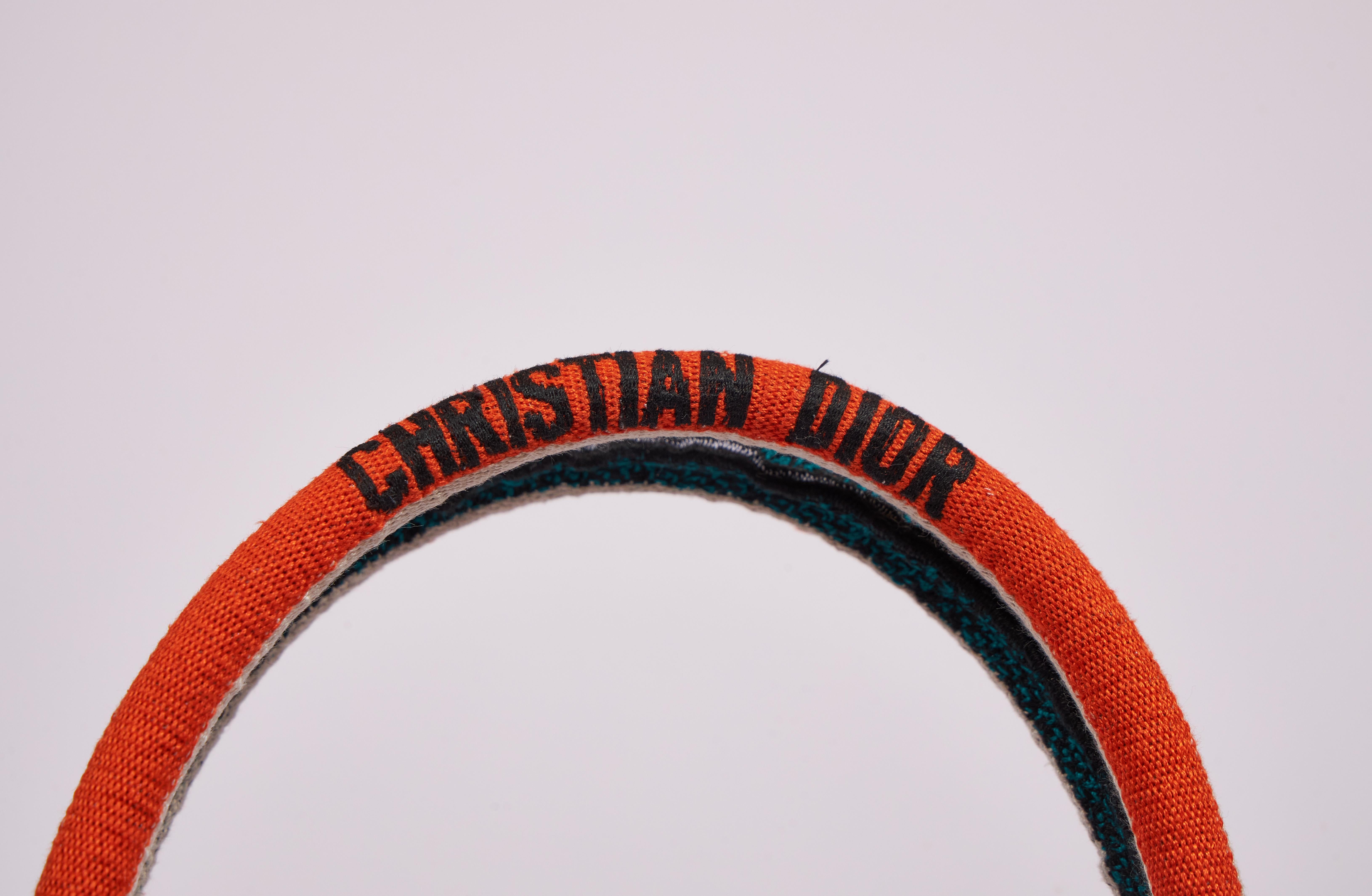 christian dior tote bag orange