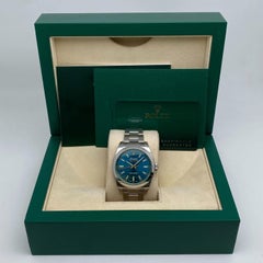 NEW Discontinued Montre Rolex Milgauss 40 Steel Z Blue Dial 116400GV autocollante