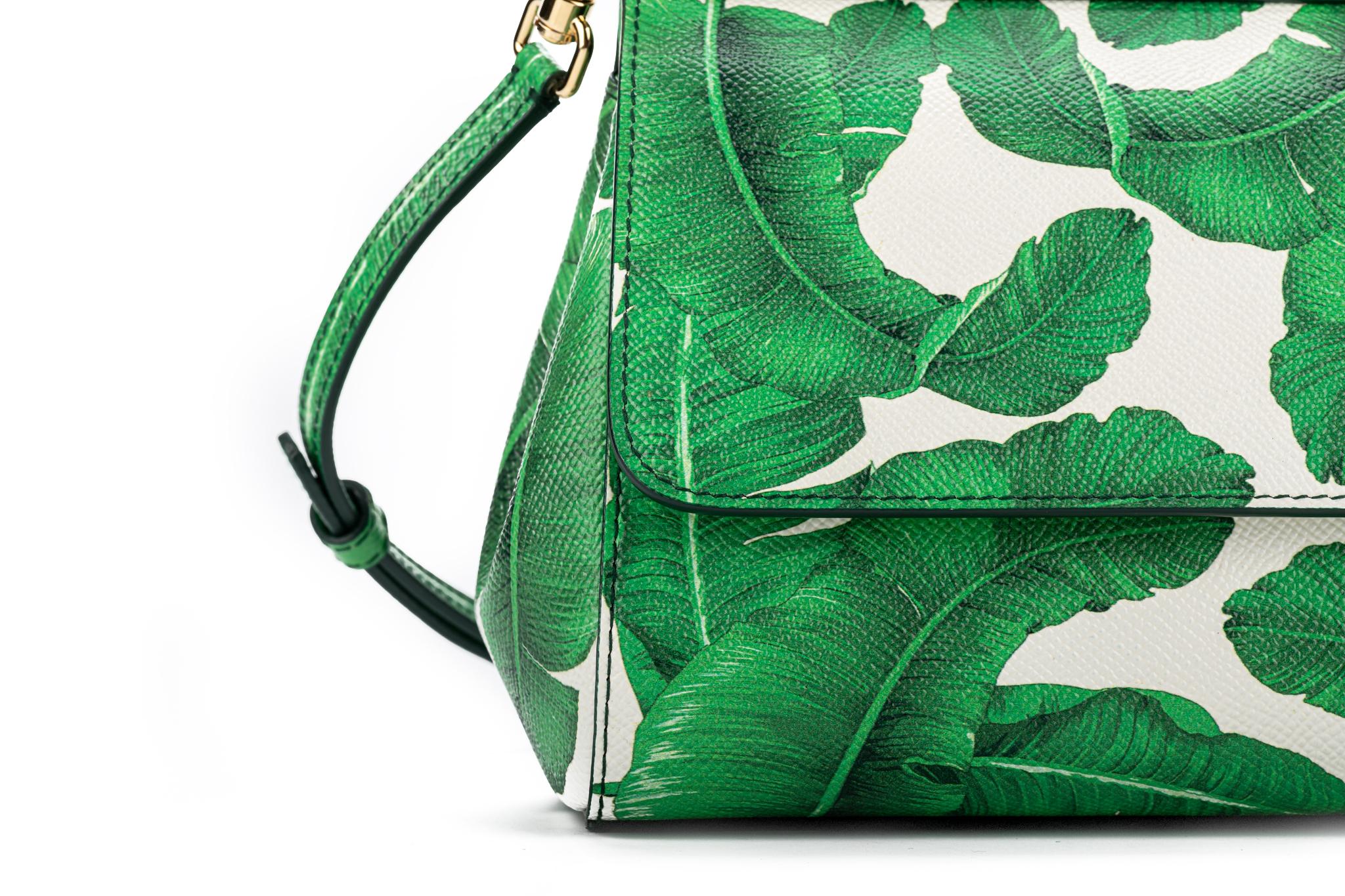 New Dolce & Gabbana Banana Leaf Sicily Bag 2