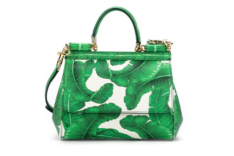 green dolce and gabbana bag
